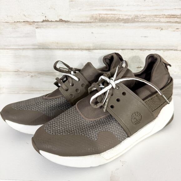 Timberland Shoes Women Size 7.5 Kiri Up Metallic Mesh Oxford Sneakers Gorpcore - Picture 2 of 8